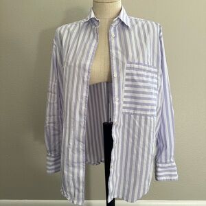 All Year Round (AYR) The Deep End button up